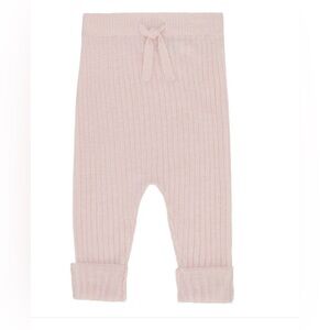 Molo Pink Ribbed Kids Casual Bottoms